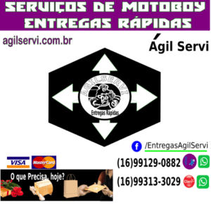 Conheça as modalidades de entregas rápidas da Agilservi motoboy serviços de entregas de encomendas e documentos. Estamos em Ribeirão Preto.