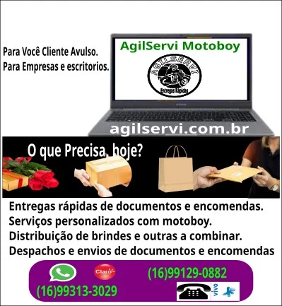 Diária - Serviço de Entregas - Motoboy Delivery - Serviço de