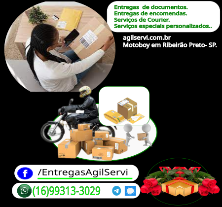 Courier entregas transportes e distribuição. Ágil Servi empresa de entregas rápidas em Ribeirão Preto, SP.